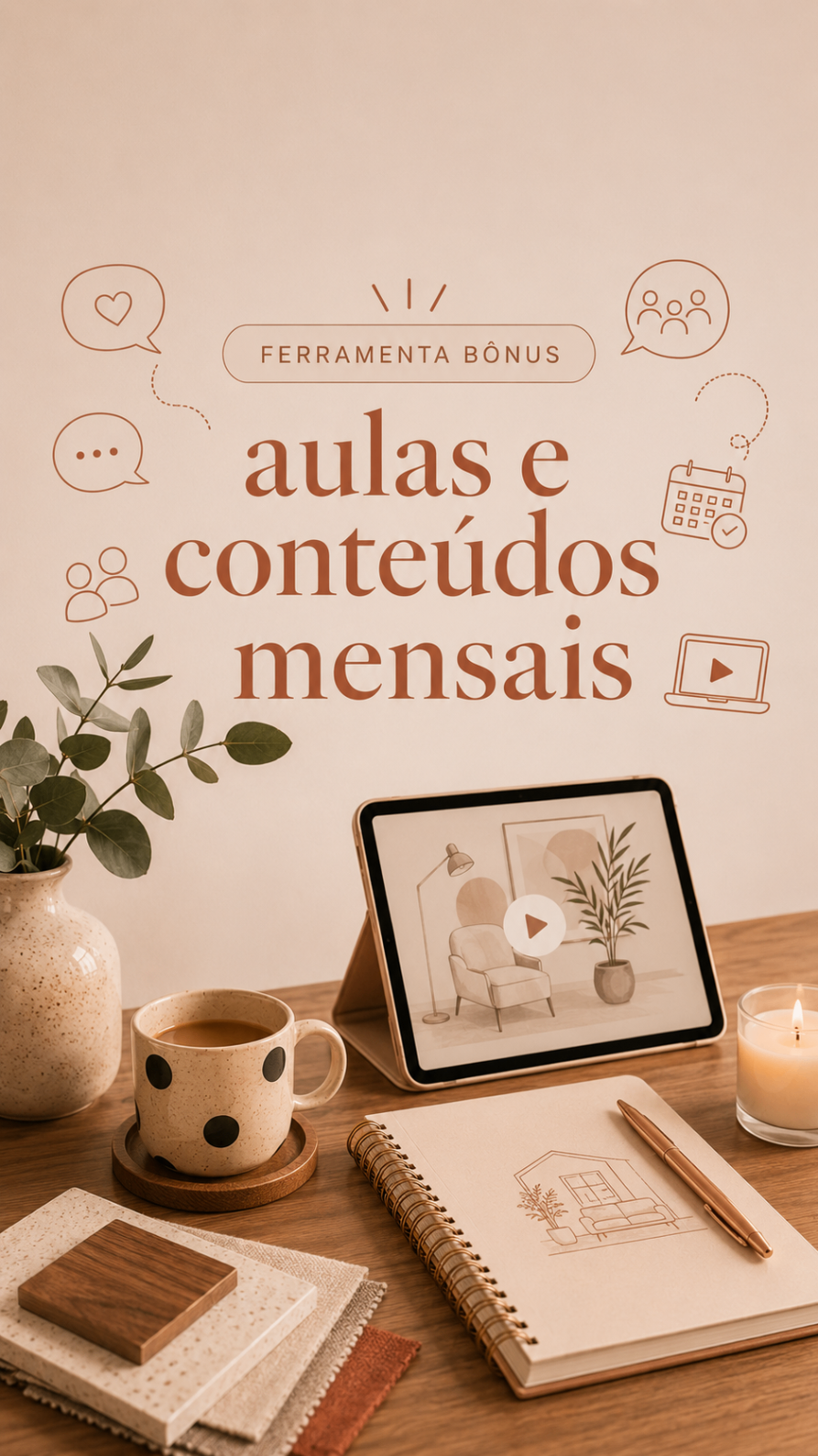 Aulas e conteúdos
